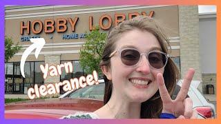 Hobby Lobby 2024 Yarn Clearance!!! #shopwithme