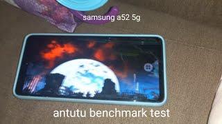 samsung a52 5g antutu benchmark lite test