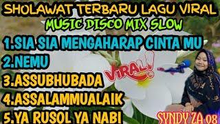 SHOLAWAT TERBARU LAGU VIRAL MUSIC DISCO MIX SLOW BASS COVER SYNDY ZA 08