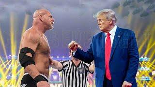 Goldberg vs Donald Trump Match
