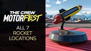 The Crew Motorfest - All 7 Rocket Locations ("Gymkhana Mark" Challenge)