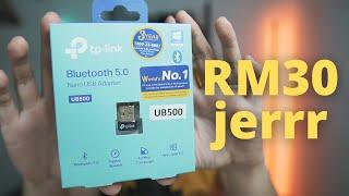 RM30 Bluetooth 5.0 USB Adapter terbaik! tp-link UB500