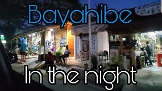 Bayahibe, Dominican Republic, in the night.