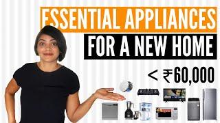 Everything you need for setting up a new home | Best home appliances | Kitchen & cleaning appliance