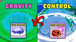 Blox Fruits - Control vs Gravity - Which Stronger?