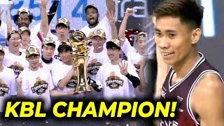 Iyakan sa Game 7, grabeng tiwala ng Anyang Coach kay Rhenz Abando! | CHAMPION!