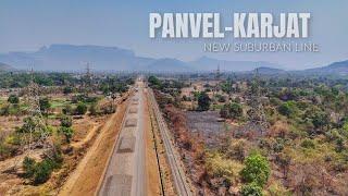 Panvel Karjat Suburban Line Project March'2024 Update | Panvel To Karjat New Rail Line Progress