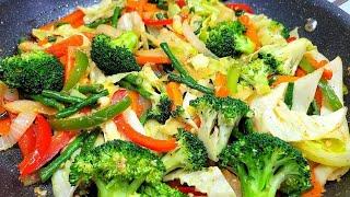 STIR FRIED VEGETABLES | recipe perfect side dish