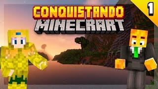 Conquistando Minecraft #1 - Nuevo mundo y un calvo carreando.