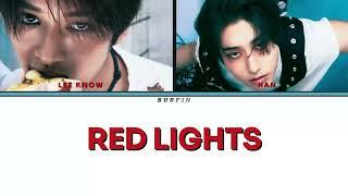 RED LIGHTS- Lee know & Han jisung [Color Coded AI Cover]