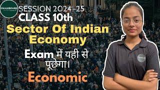 Sector Of Indian Economy (ECONOMIC) #class10th #viralvideo #education #class #oneshot #economics