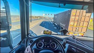 #75  pov truck driving, Netherlands venlo