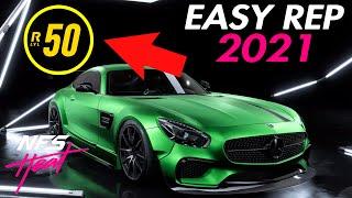 NFS Heat FAST REP 2021 | How To Earn Rep Fast | Need For Speed Heat 2021 | No Glitch