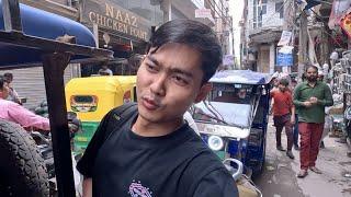 JALAN” DI INDIA KETEMU YOUTUBER INDIA SAMPE DI PELUK! KEJEDOT TUKTUK SANGKING RAMAI NYA JALAN