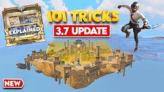 BGMI NEW UPDATE 3.7 -  FULL GUIDE & TOP 101 TRICKS - HOW TO PLAY