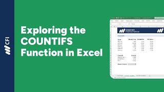 How to use the COUNTIFS Function in Excel