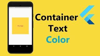 How to add a background color to a Container | Text  in Flutter ?