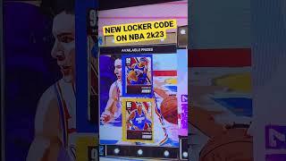 NEW NBA 2k23 LOCKER CODE FOR CARMELO ANTHONY CARD IN MYTEAM #nba2k23