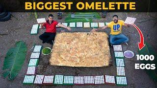 1000 Eggs का Omelette  | दुनिया का सबसे बड़ा | देख के हैरान रहे जाओगे  | Mad Jugaad