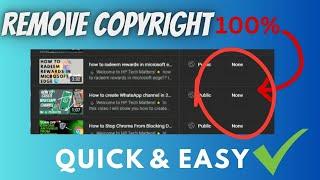 How to remove copyright claim on YouTube in 2024 (Step by Step)