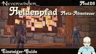 NEVERWINTER MODUL26 (Mod26) - Der Heldenpfad - Meta-Abenteuer-Set - Überblick - Talk PS4/PS5 deutsch