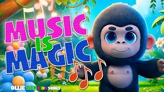 Music is Magic! | Fun Song for Kids About Instruments & Rhythm