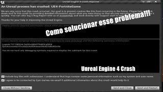 Como resolver o erro "An Unreal process has crashed" no Fortnite (UE4-FortniteGame)