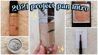 2021 PROJECT PAN INTRO // Year-Long Rolling Project 10 Pan: Makeup I Want to Use Up