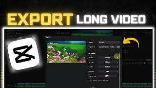 How to Export Long Video on CapCut PC