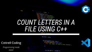 Count letters in a file