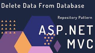 Delete data from database in Asp.Net MVC using Entity Framework with Repository Pattern