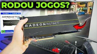 IT'S HERE! RADEON VII FROM ALIEXPRESS! DID IT WORK? CAN I RUN GAMES? TEST MI50