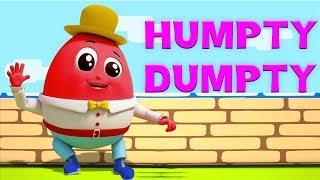 Humpty Dumpty saß an der Wand | Kinderreime | Lied für Babys | Deutsch Kinderlied | Humpty Dumpty