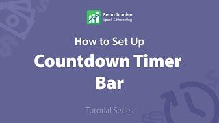 Countdown Timer Bar | Searchanise Tutorial Series for Shopify