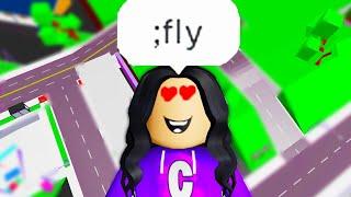 CRAZY FAN GIRL Gets ADMIN in Roblox!