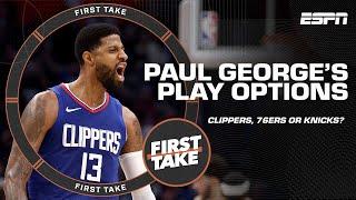 YOU WANT TO BE IN THE EASTERN CONFERENCE! - Windy on Paul George's play options | First Take