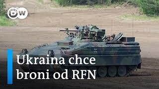 Ukraina chce ciężkiej broni od Niemiec