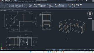 3d autocad practise drawing, autocad 3d,