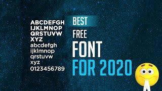 Best Free Font For 2020