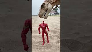 DINOSAUR POWER vs IRON MAN's Tech Which Wins? Marvel Toys