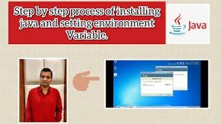 How to install Java (JDK) in windows 7/8/10 and setting environment Variable.