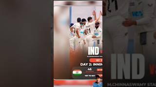 India vs New Zealand 46 all out  #cricket