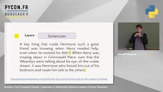 PyConFR 2019 - Building a Text Processing Pipeline - Arnault Chazareix