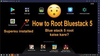 How to root Bluestack 5 ? || English || Blue stack 5 root kaise karein ?