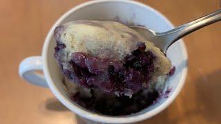 Blueberry Mug Cake | Cherry On Top Baking