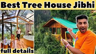 Tree House Jibhi Himachal Pradesh | Tree House With Jacuzzi | Glass House | Thakur Saurav Vlog