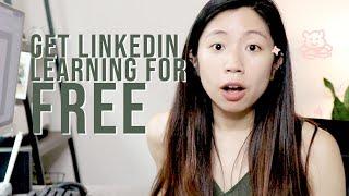 GET LINKEDIN LEARNING FOR FREE | Local library free resources (California) | learn for free