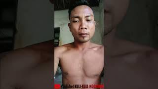 Hot Muscle Worker Sixpack Man Show Off | Kuli Kekar Berotot Sixpack Live Pamer Badan