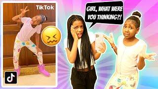 REACTING TO KARISSA'S CRINGEY TIK TOKS!!!