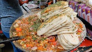 India's Best Tadke Wale Chole Kulche At Famous Mayapuri Chole Kulche Wala l Delhi Street Food